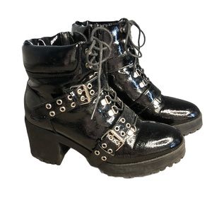 Nasty Gal Buckle Boots